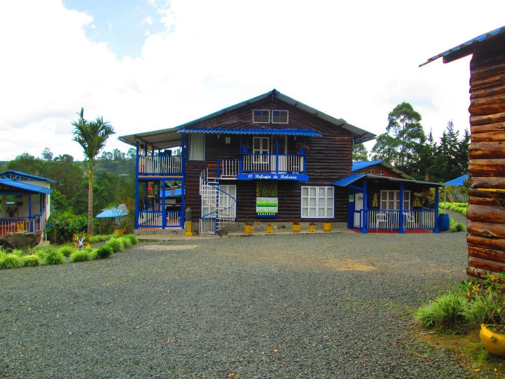 Hotel Campestre El Refugio De Balsora Филандия Экстерьер фото